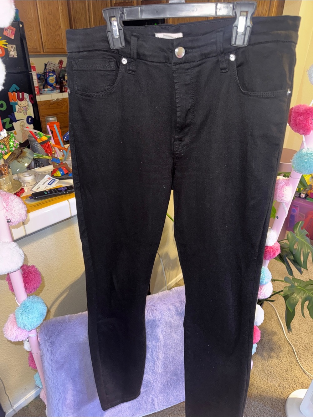 Good American Black  Skinny  leg Jeans